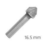 COUNTER SINK SOLID TUNGSTEN 16.5MM X 10MM