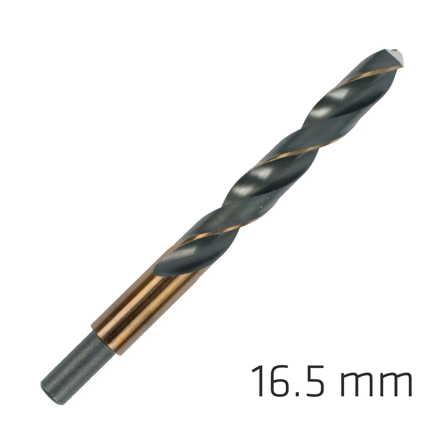 ALP6480165.webp HSS SPRINT MASTER 16.5MM RED SHANK 12.5MM X1 SLEEVED DIN338 ALPEN DRIL - Image 1