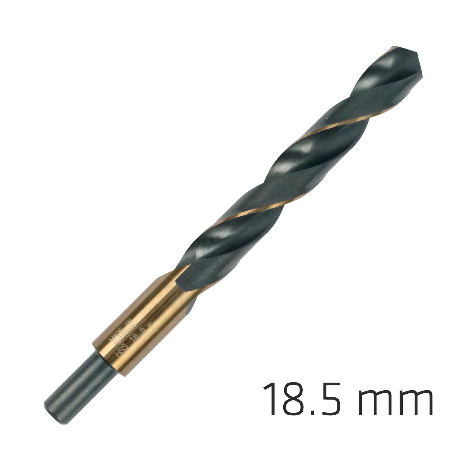 ALP6480185.webp HSS SPRINT MASTER 18.5MM RED SHANK 12.5MM X1 SLEEVED DIN338 ALPEN DRIL - Image 1