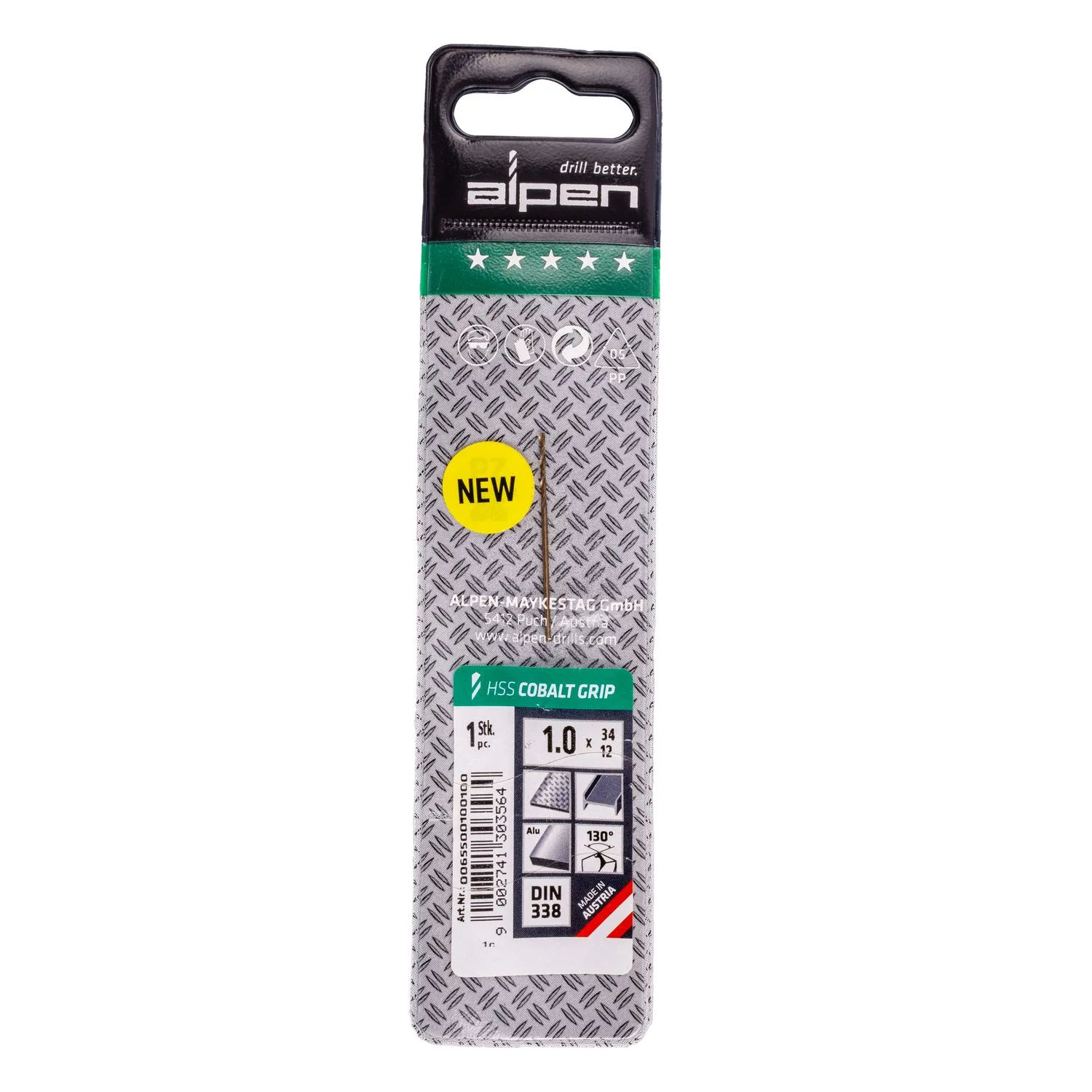 ALP6550033.webp HSS COBALT GRIP 3.3 PLW - Image 1