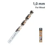 TIMBER TWIST 1.0MM WOOD DRILL BIT (2) SLEEVED