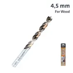 TIMBER TWIST 4.5MM WOOD DRILL BIT SLEEVED