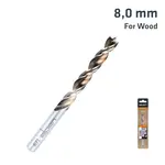 TIMBER TWIST 8.0MM WOOD DRILL BIT SLEEVED