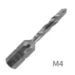 ALPEN COMBINATION TAP PLW M4 1/4″ SHANK