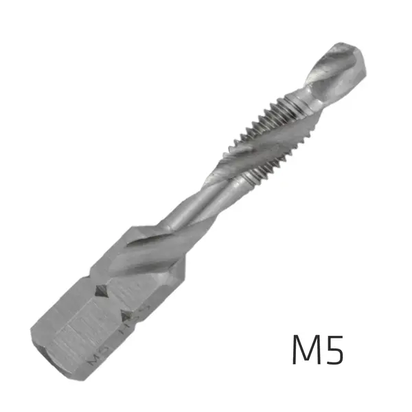 ALPEN COMBINATION TAP PLW M5 1/4″ SHANK