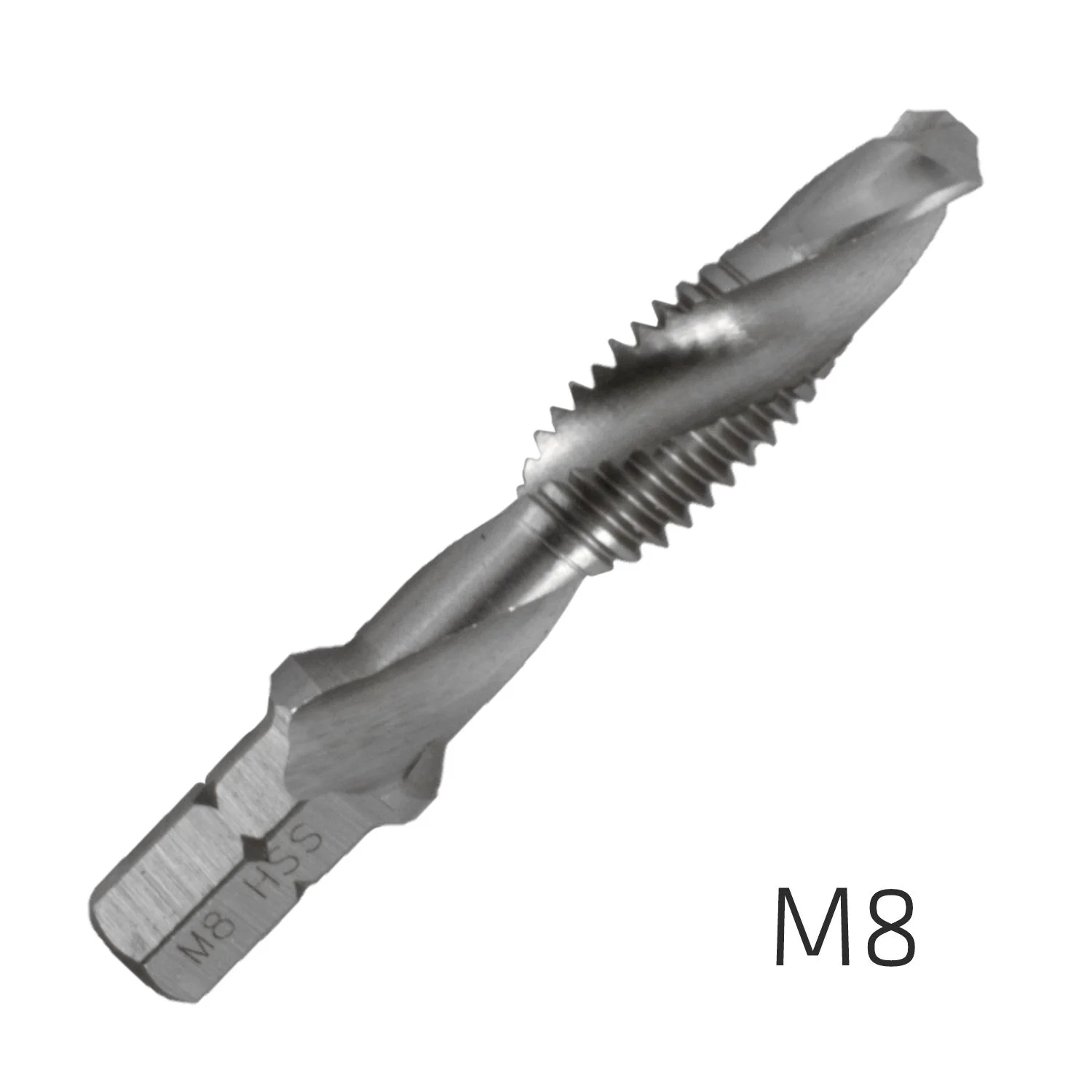 ALP703008.webp ALPEN COMBINATION TAP PLW M8 1/4″ SHANK - Image 1