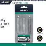 HAND TAP SET IN POUCH M2 HSS 0.5MM PITCH - Image 2