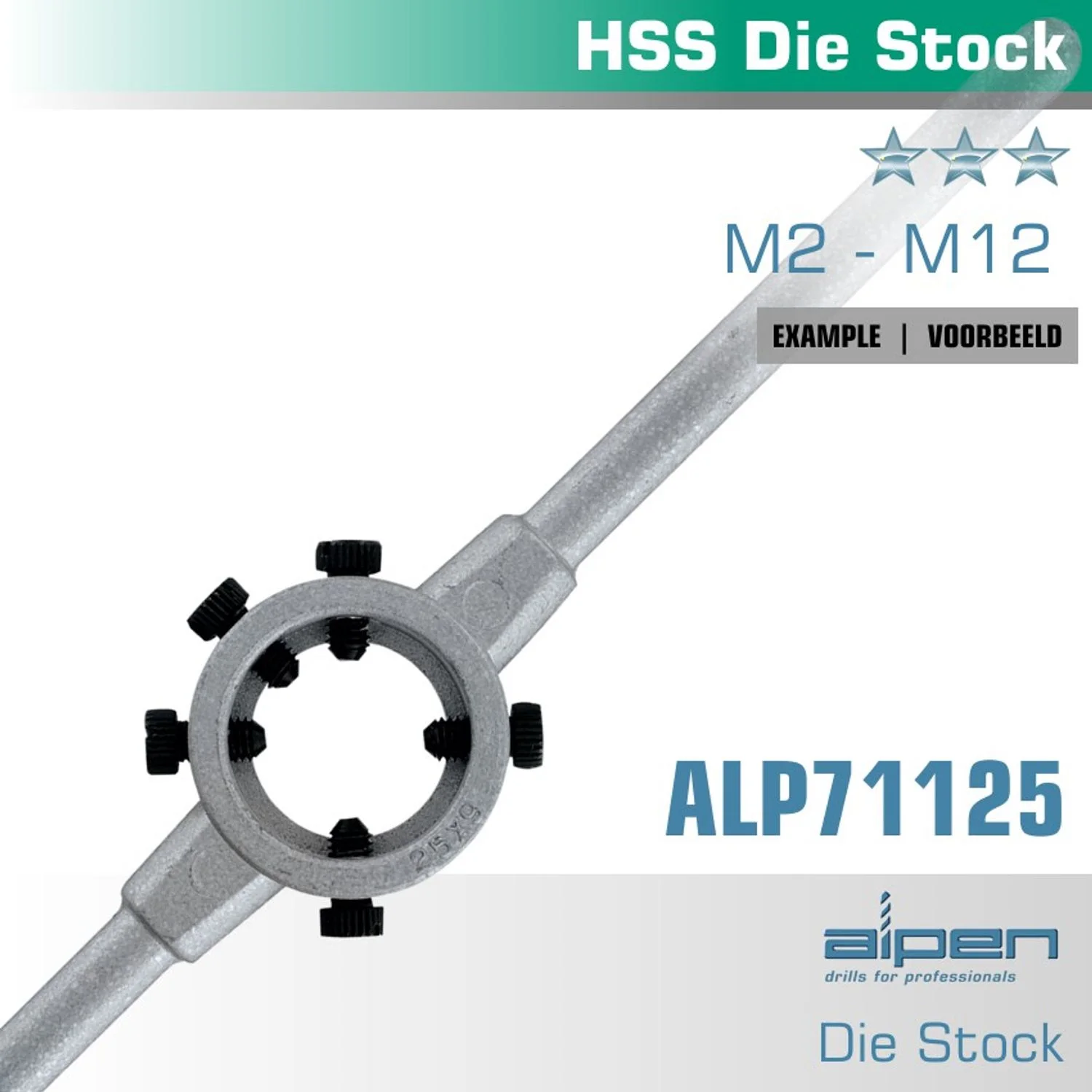 ALP71125.webp DIE STOCK 25X9MM IN POUCH HSS - Image 1