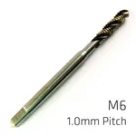 MACHINE TAP COBALT 6MM SPIRAL FLUTED IN POUCH 1.0MM PITCH