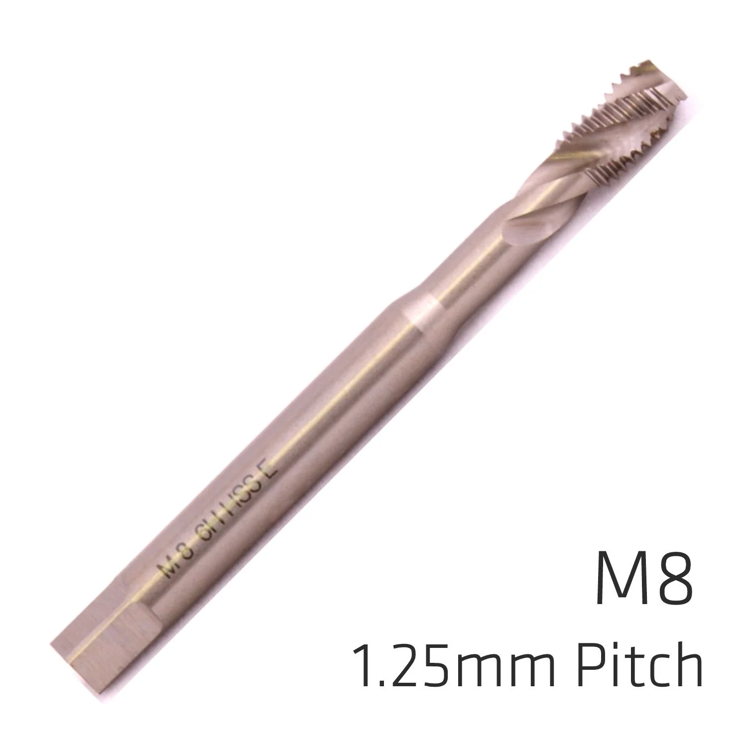 ALP71408.webp MACHINE TAP COBALT 8MM SPIRAL FLUTED IN POUCH 1.25MM PITCH - Image 1
