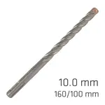 FORCE X 10.0 X160/100 SDS-PLUS REBAR DRILL BIT X4 CUTTING EDGES - BULK