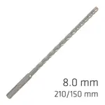 FORCE X 8.0 X 210/150 SDS-PLUS REBAR DRILL BIT X4 CUTTING EDGES - BULK