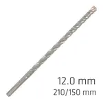 FORCE X 12.0 X 210/150 SDS-PLUS REBAR DRILL BIT X4 CUTTING EDGES - BUL