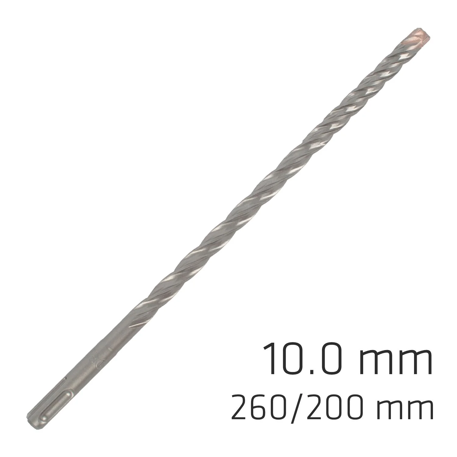 ALP765010.webp FORCE X 10.0 X 260/200 SDS-PLUS REBAR DRILL BIT X4 CUTTING EDGES - BUL - Image 1