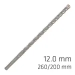 FORCE X 12.0 X 260/200 SDS-PLUS REBAR DRILL BIT X4 CUTTING EDGES - BUL