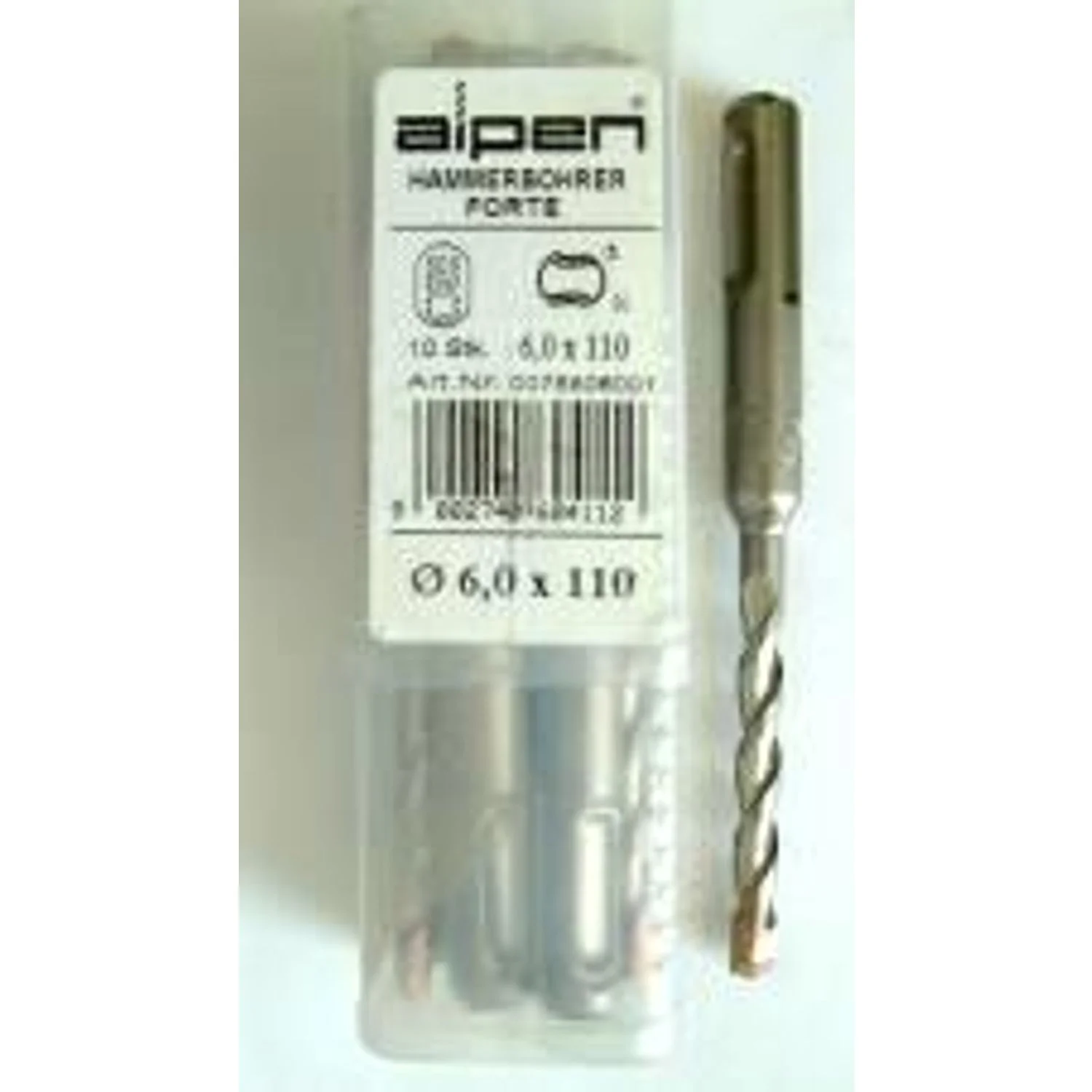 ALP76806.webp SDS PLUS HAMMER 110 X 50MM 6MM BULK - Image 1