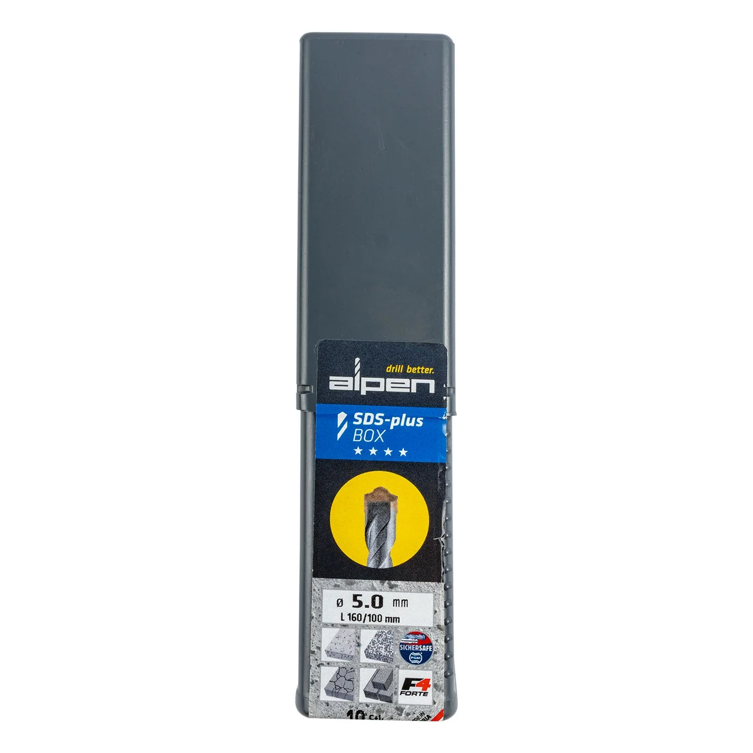 ALP76905.webp SDS PLUS HAMMER F4 160 X 100 5MM BULK - Image 1