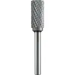 TC ROTARY BURR 12MM CYL NO FRONT CUT FOR HARD METALS