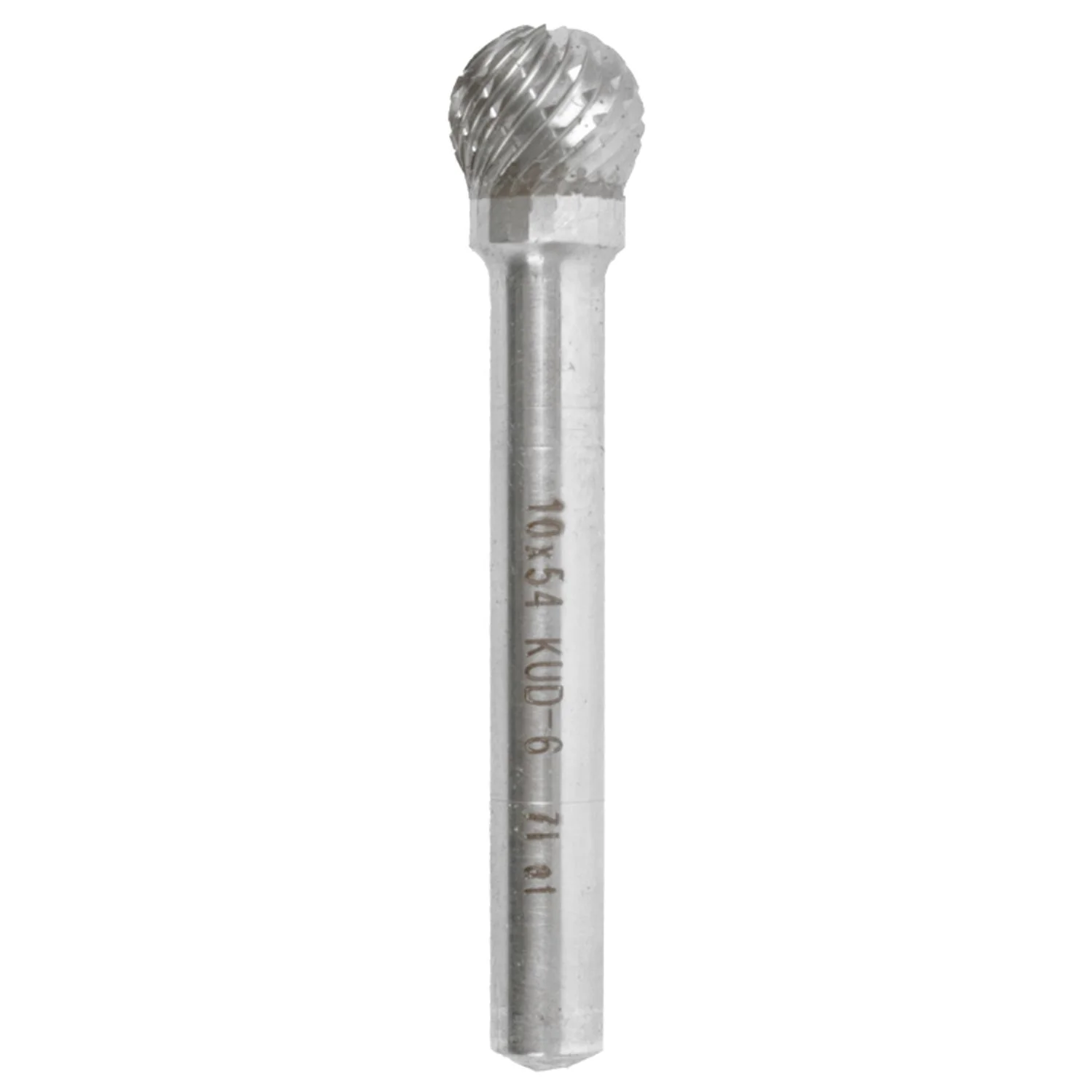 ALP78766110.webp TC ROTARY BURR 10MM SPHERICAL FOR HARD METALS - Image 1