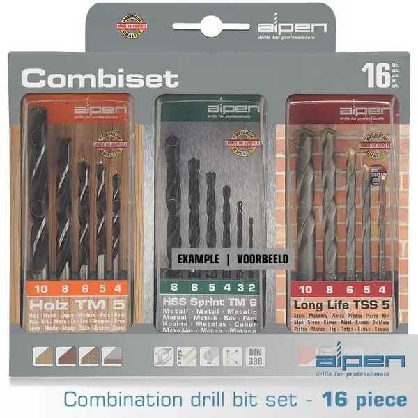 3 SET CARTON WOOD MASONRY HSS