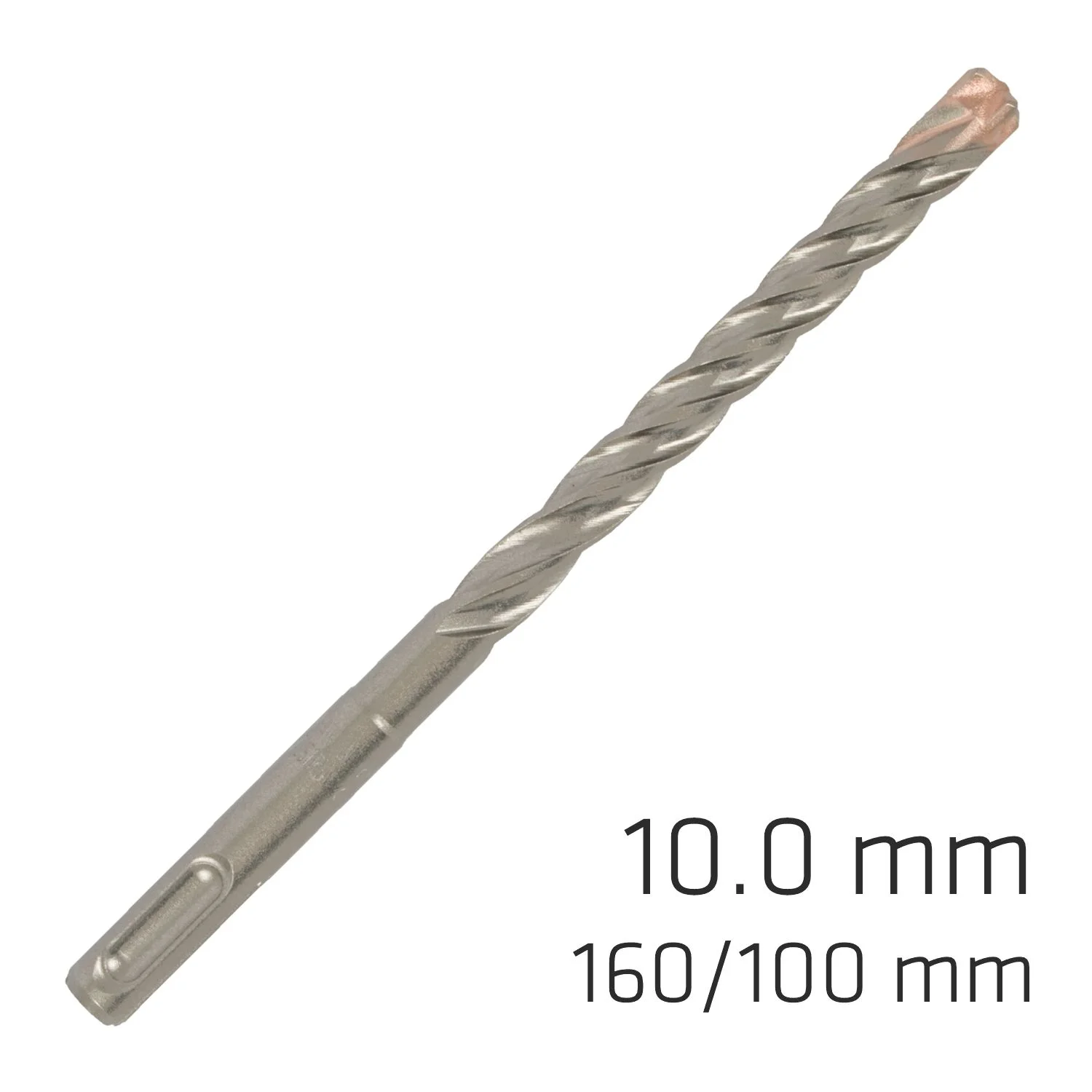 ALP815010.webp FORCE X 10.0 X 160/100 SDS-PLUS REBAR DRILL BIT X4 CUTTING EDGES - Image 1