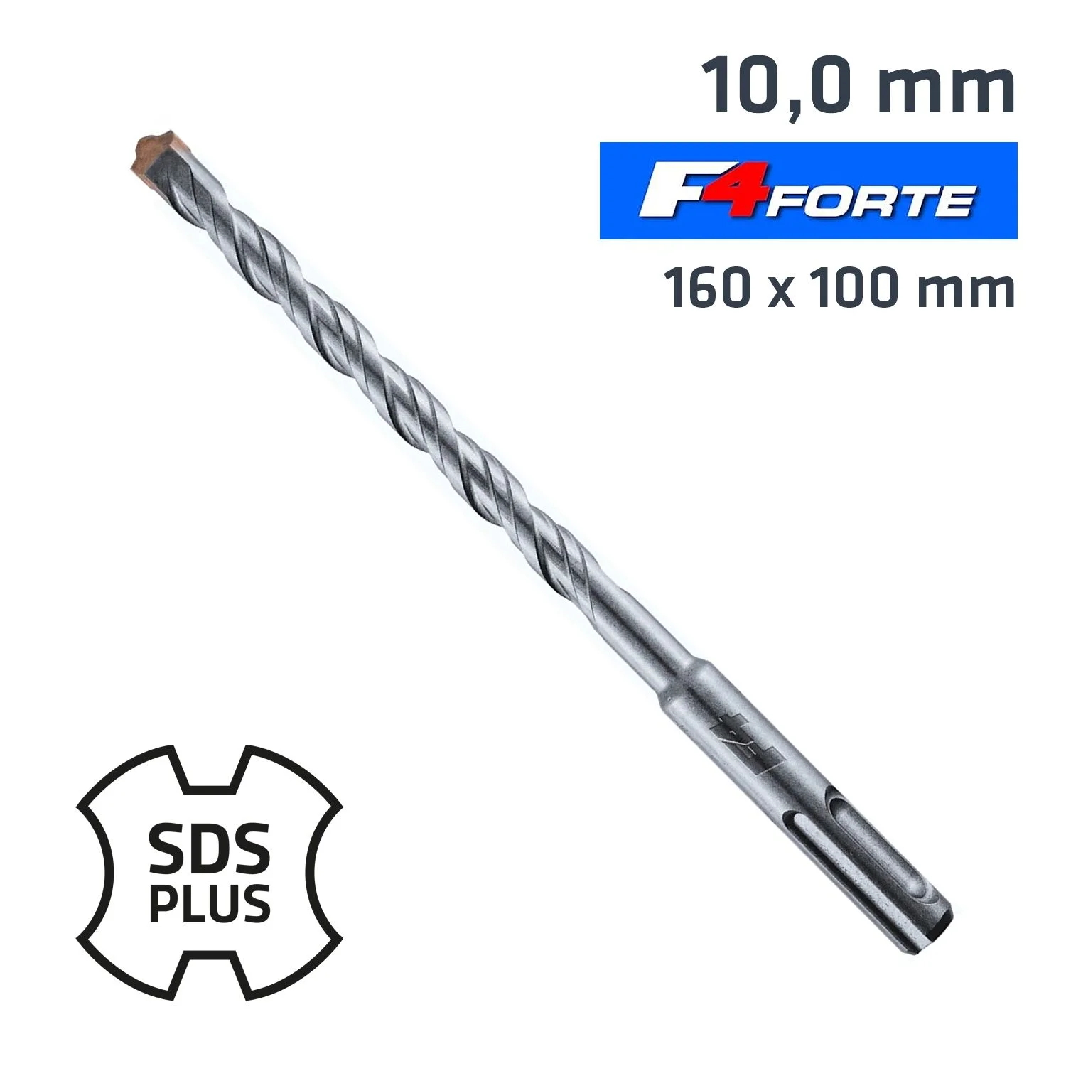 ALP81710.webp SDS PLUS DRILL HAMMER F4 BIT 160 X 100 10MM - Image 1