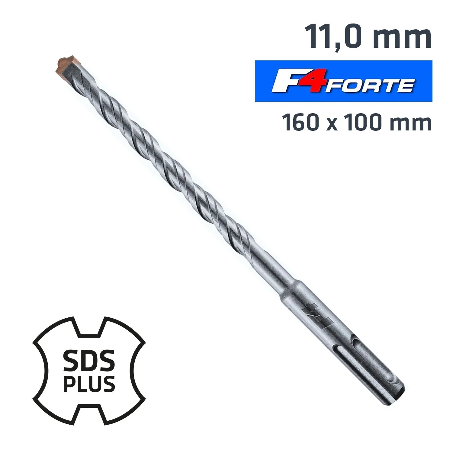 ALP81711.webp SDS PLUS DRILL HAMMER F4 BIT 160 X 100 11MM - Image 1