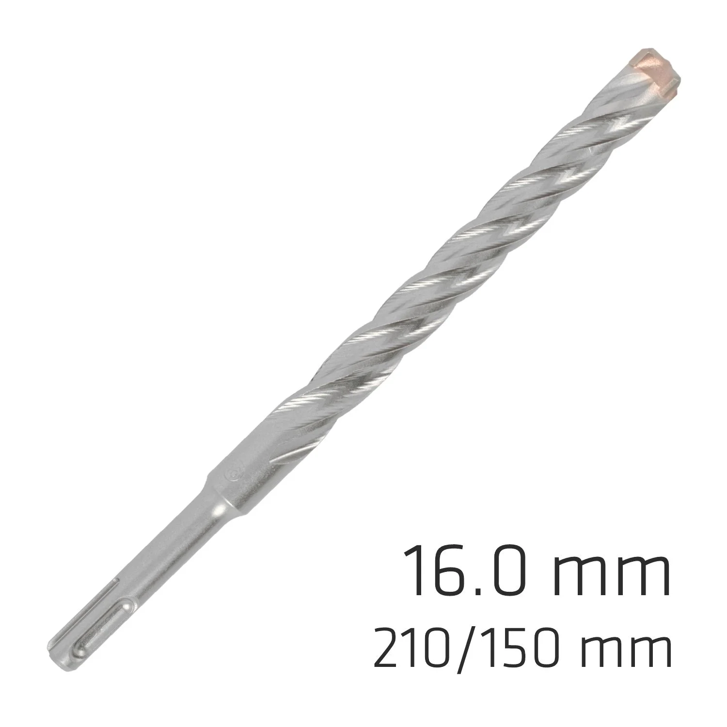 ALP825016.webp FORCE X 16.0 X 210/150 SDS-PLUS REBAR DRILL BIT X4 CUTTING EDGES - Image 1