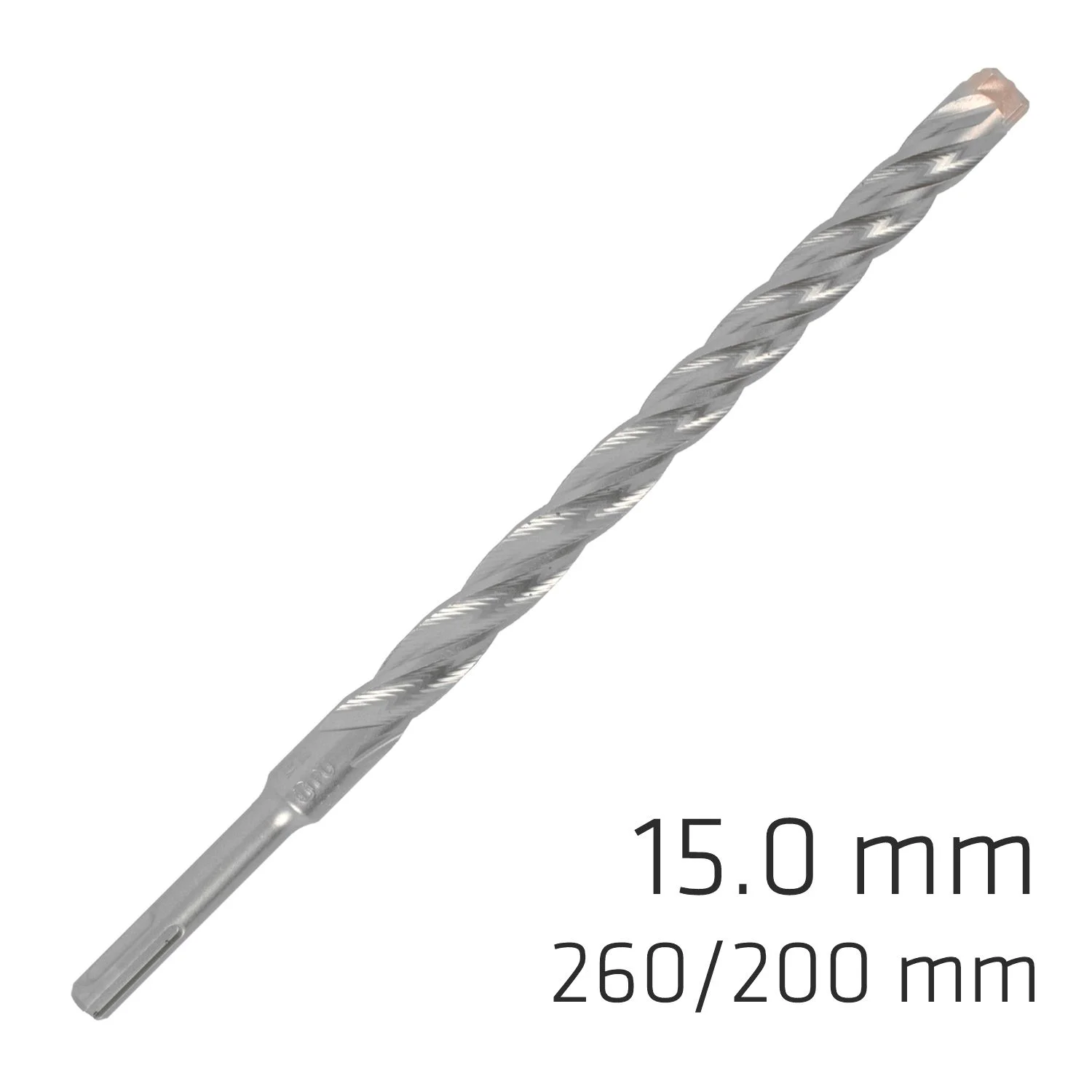 ALP835015.webp FORCE X 15.0 X 260/200 SDS-PLUS REBAR DRILL BIT X4 CUTTING EDGES - Image 1