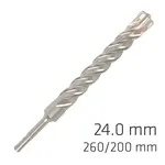 FORCE X 24.0 X 250/200 SDS-PLUS REBAR DRILL BIT X4 CUTTING EDGES