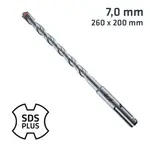 SDS PLUS DRILL BIT 260 X 200 7.0MM