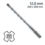 SDS PLUS DRILL BIT 260 X 200 12.0MM
