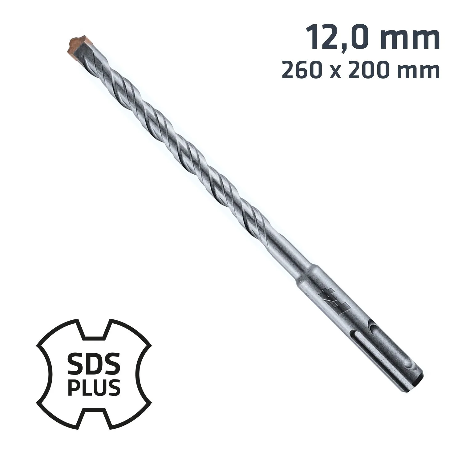 ALP83712.webp SDS PLUS DRILL BIT 260 X 200 12.0MM - Image 1