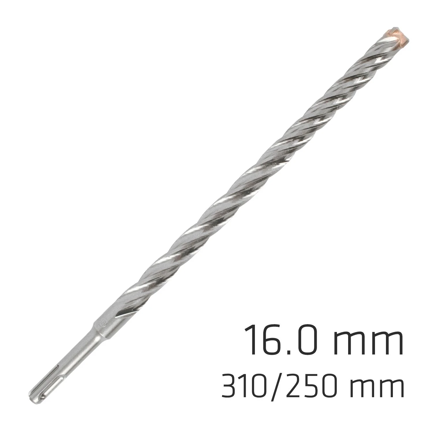 ALP845016.webp FORCE X 16.0 X 310/250 SDS-PLUS REBAR DRILL BIT X4 CUTTING EDGES - Image 1