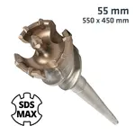 SDS MAX MILL 550X450X55MM - Image 2