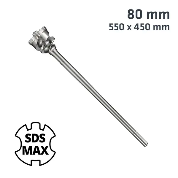 SDS MAX MILL 550X450X80MM