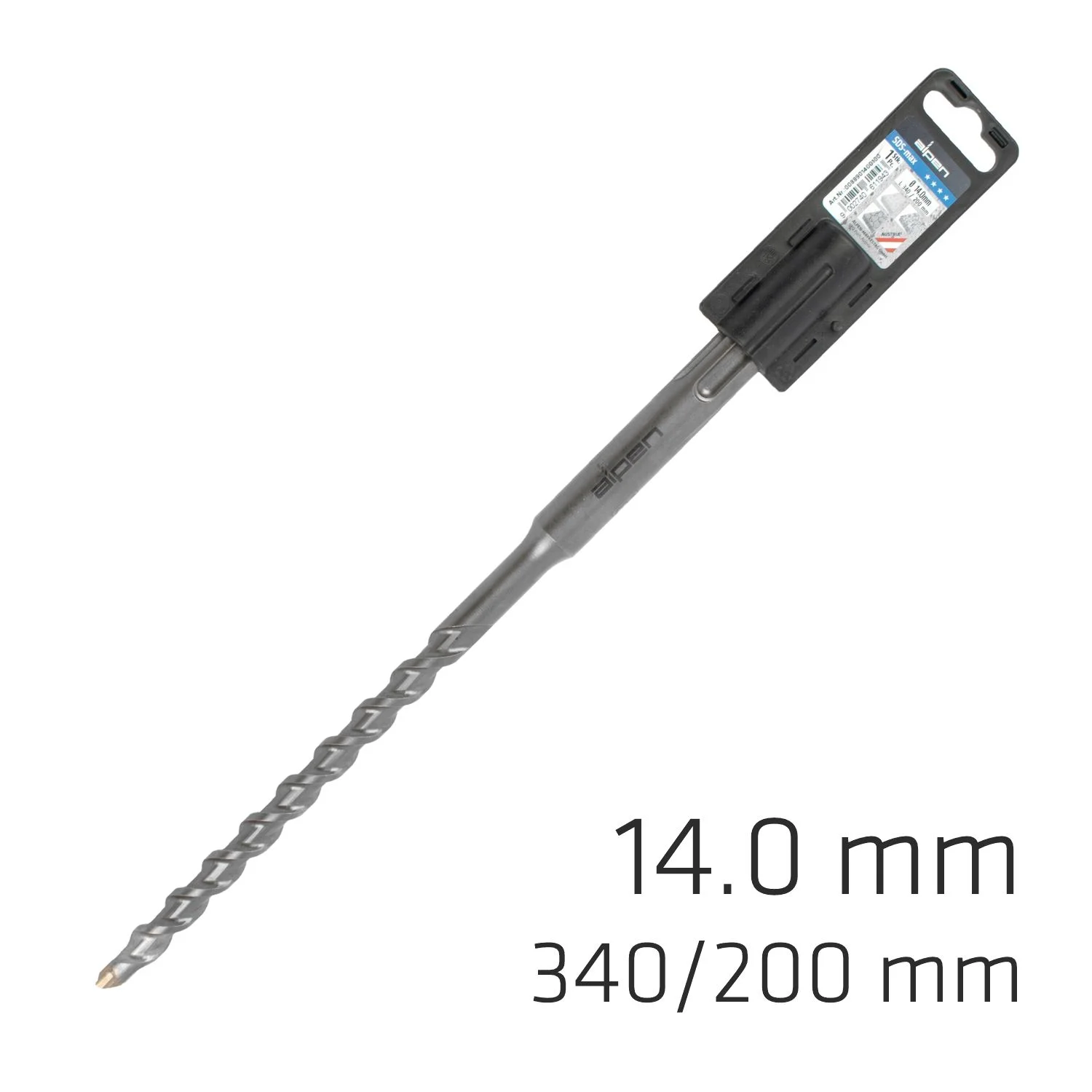 ALP88914.webp SDS MAX DRILL BIT 340X200 14MM - Image 1