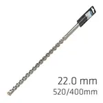 SDS MAX DRILL BIT 520X400 22MM
