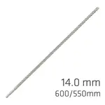 FORCE X 14.0 X 600/550 SDS-PLUS REBAR DRILL BIT X4 CUTTING EDGES