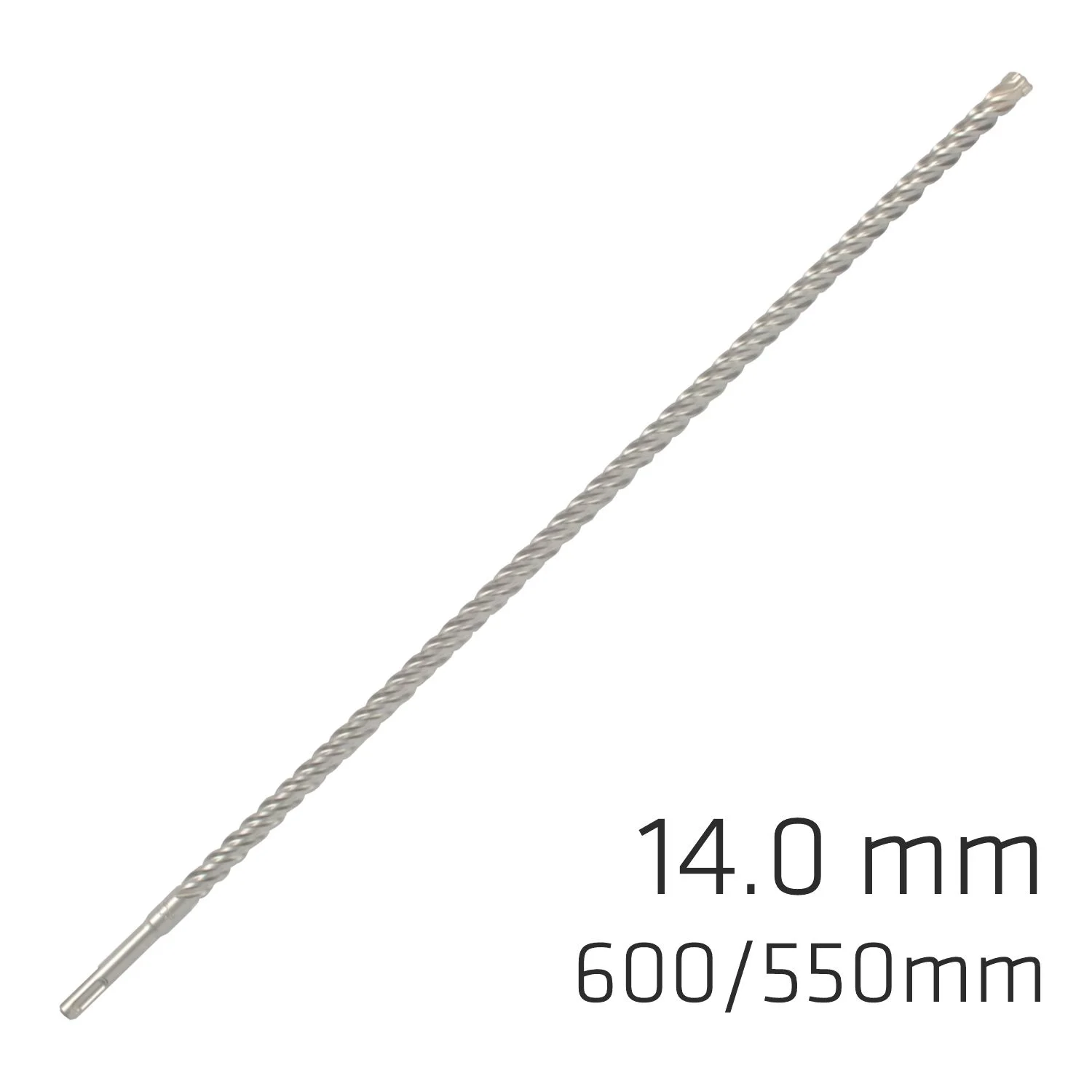 ALP905014.webp FORCE X 14.0 X 600/550 SDS-PLUS REBAR DRILL BIT X4 CUTTING EDGES - Image 1
