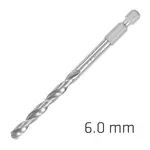 HSS SUPER DRILL BIT HEX SHANK 6MM
