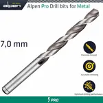 ALPEN PRO HSS DRILL DIN 338 RN 135 WITH SPLIT POINT 7.0MM BULK
