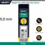 ALPEN PRO HSS DRILL DIN 338 RN 135 WITH SPLIT POINT 9.0MM BULK - Image 2