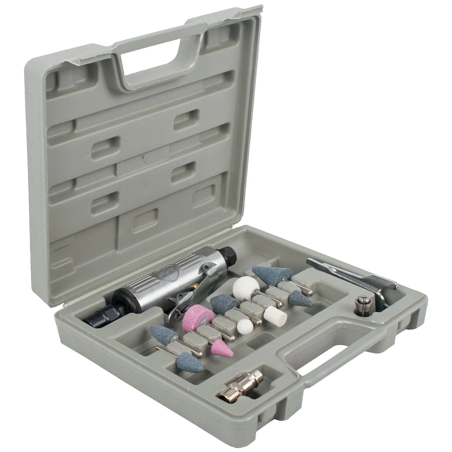 AT0007.webp AIR DIE GRINDER 6MM 14 PIECE KIT BLOW MOULD CASE - Image 1