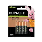 BATTERY DURACELL RECHARGEABLE REMOTE AAA 4 S 800MAH