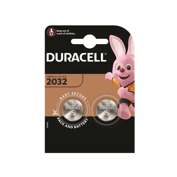 BATTERY DURACELL 3V CR2032 2 S DUR006