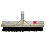 BROOM P/FORM STIFF PVC  450MM C/W C/W HNDL RIGGER
