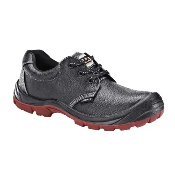 SHOE SAFETY COBALT OIL/ACID ST/CAP BLACK SABS SIZE  5