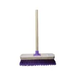BROOM HOUSEHOLD BUDGET PLAST SOCKET C/W HNDL RIGGER BS