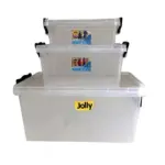 BIN STORAGE BIN MULTIBOX BIG JIM 1.2LTR CLEAR 766B